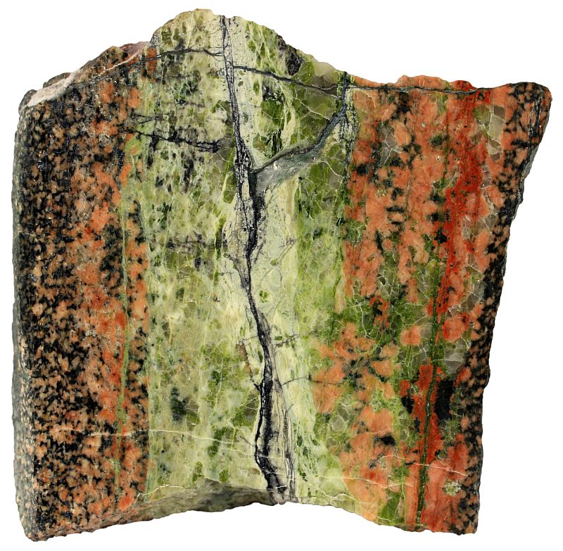 Epidote in granite