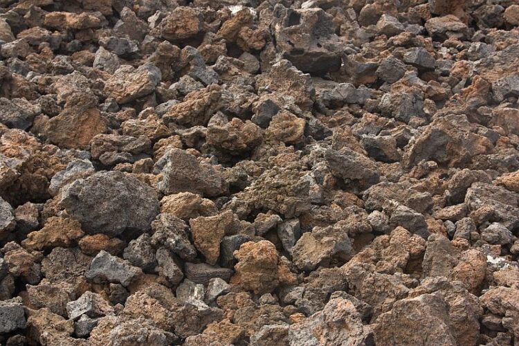Aa lava on La Palma