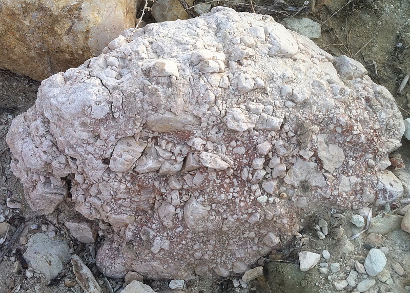 Limestone breccia