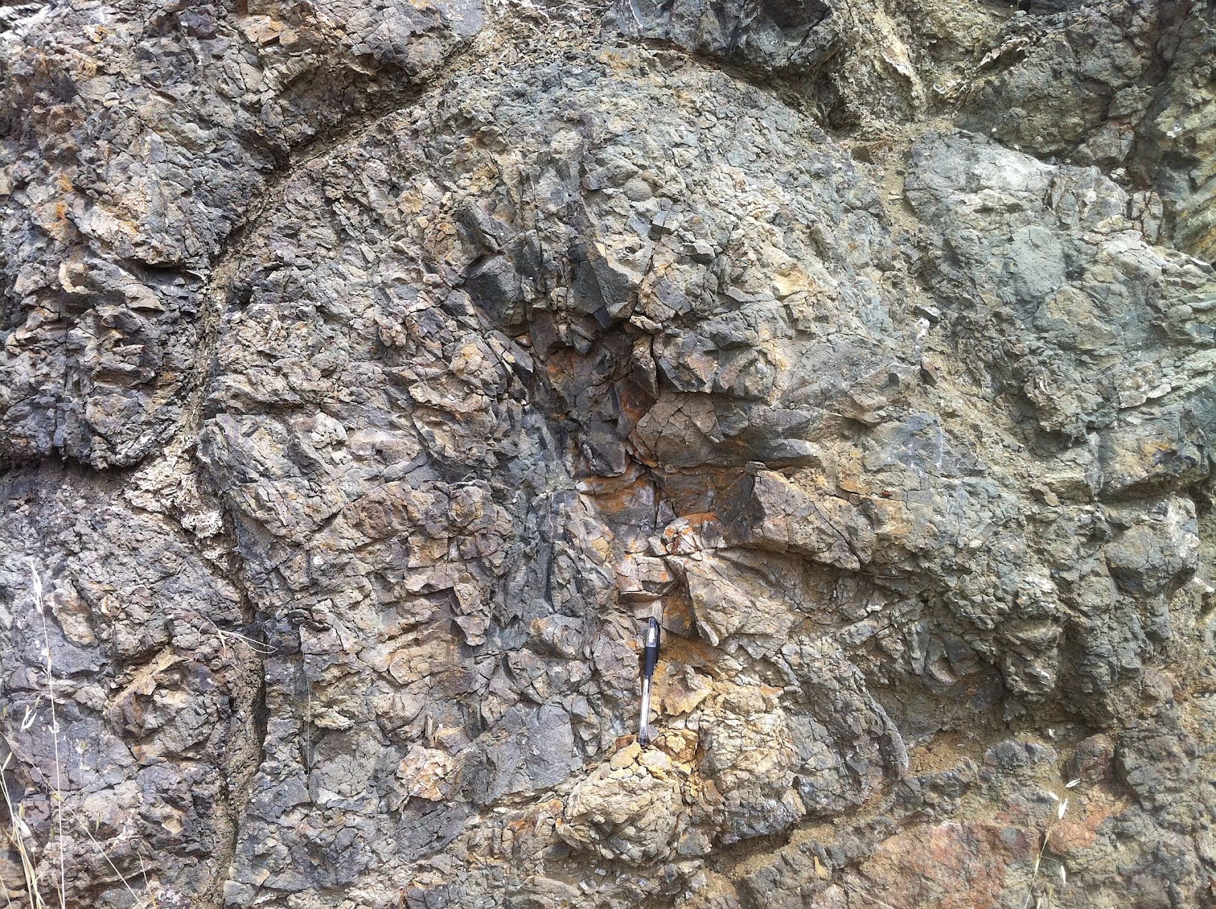 Pillow lava