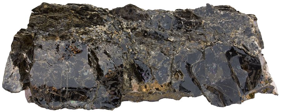 Biotite in pegmatite