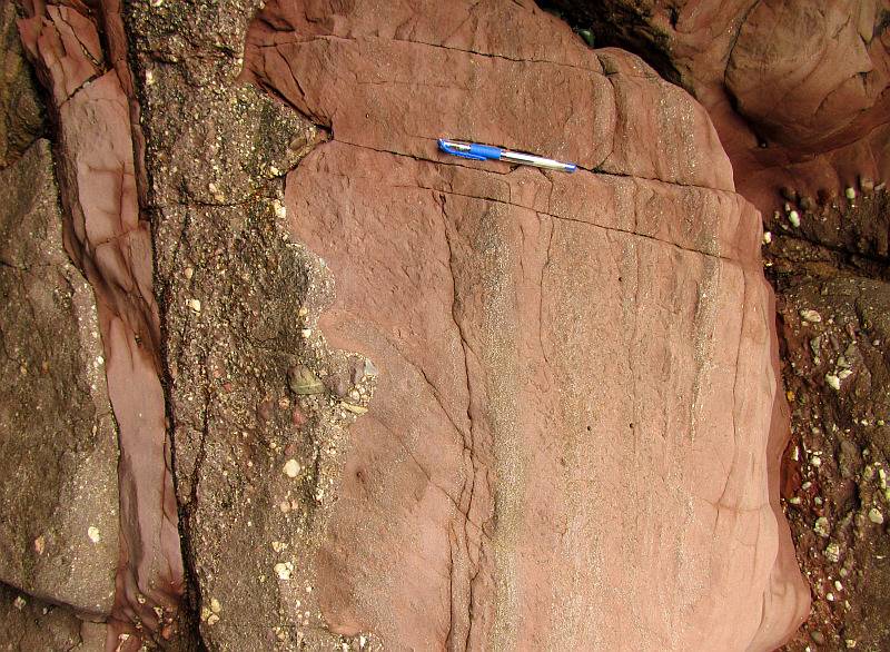 Sandstone and conglomerate