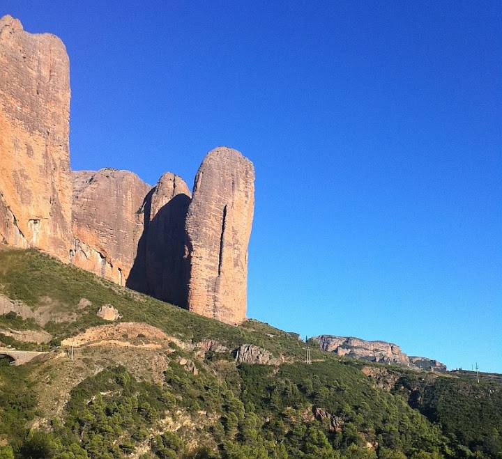 Conglomerate towers in Spain