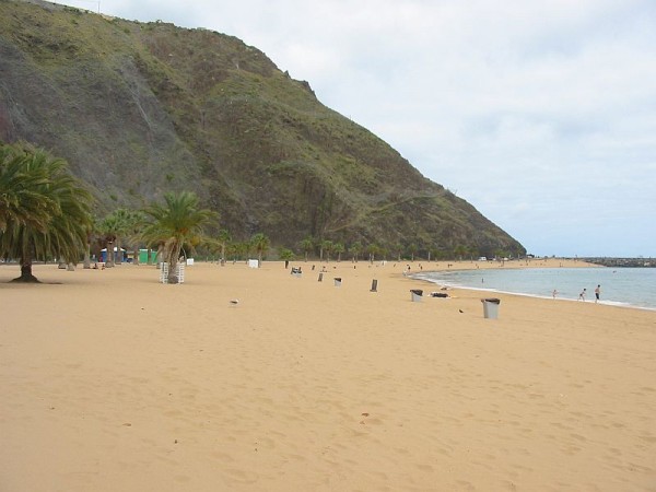 White beach in Tenerife